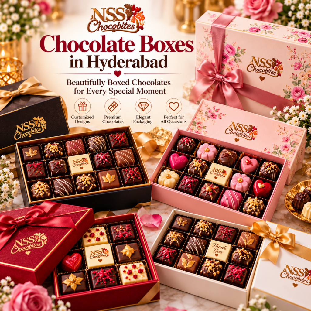 Boxes chocolate style chocolate in hyderabad