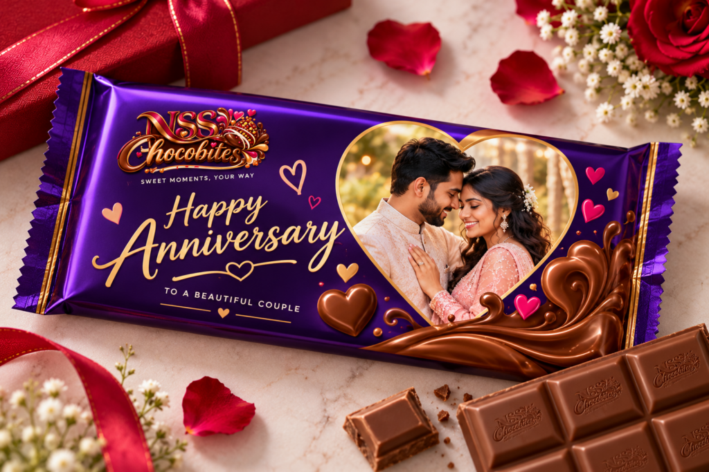 CUSTOMIZED CHOCOLATE FOR OCCASION Anniversary