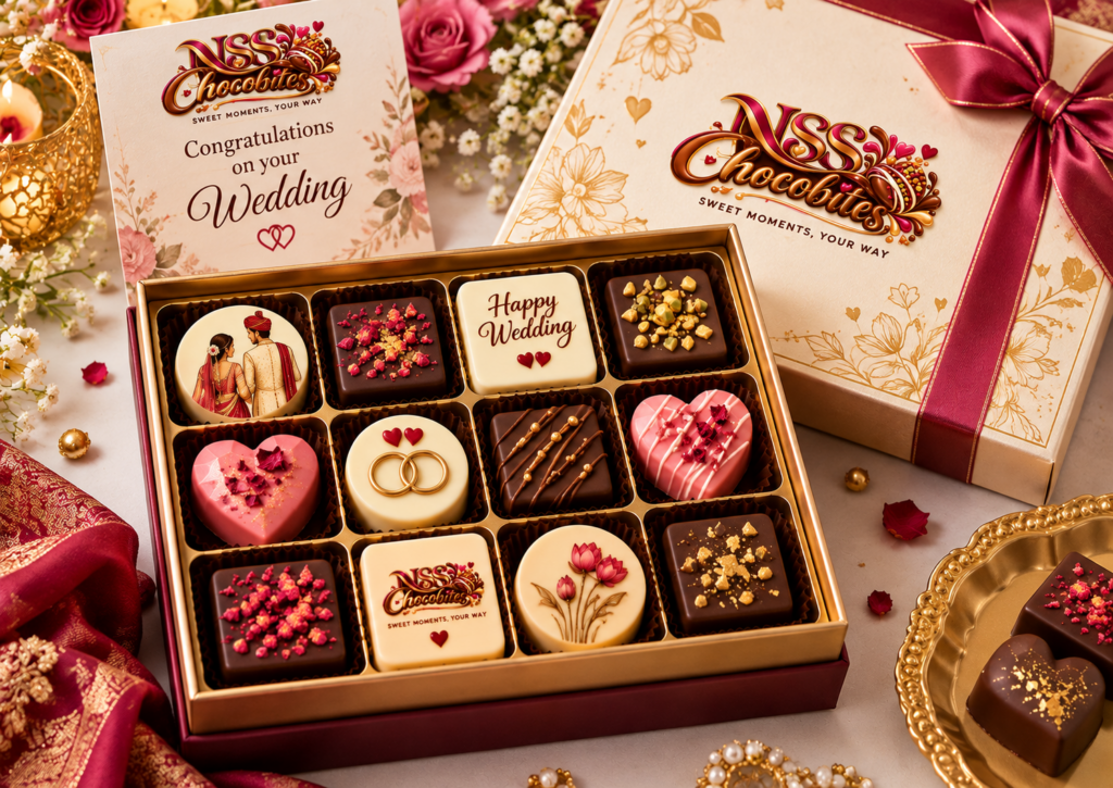 CUSTOMIZED CHOCOLATE FOR OCCASION Wedding