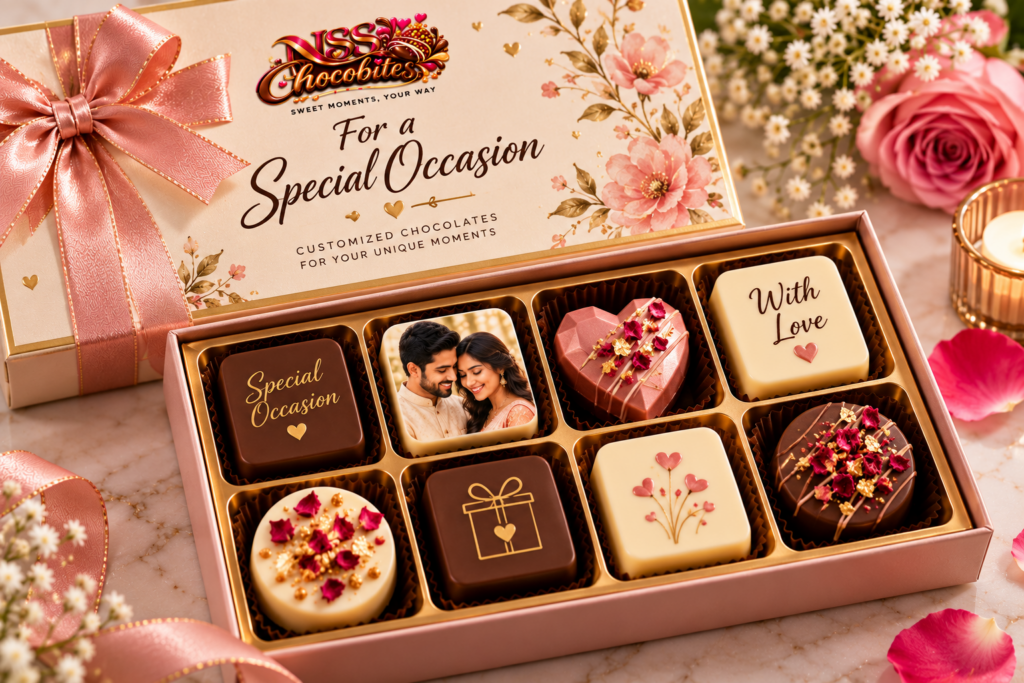CUSTOMIZED CHOCOLATE FOR OCCASION special occassion