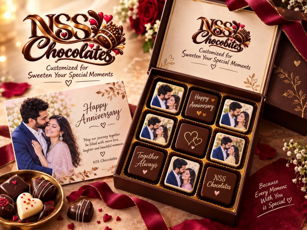Customized Chocolates for Gifting, Corporate Events, Weddings & Festivals