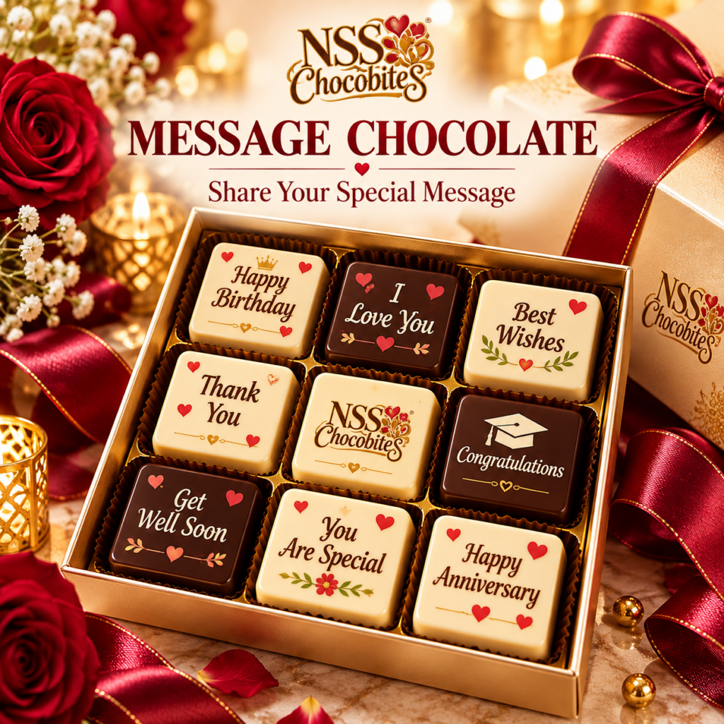 Message customized chocolate in hyderabd