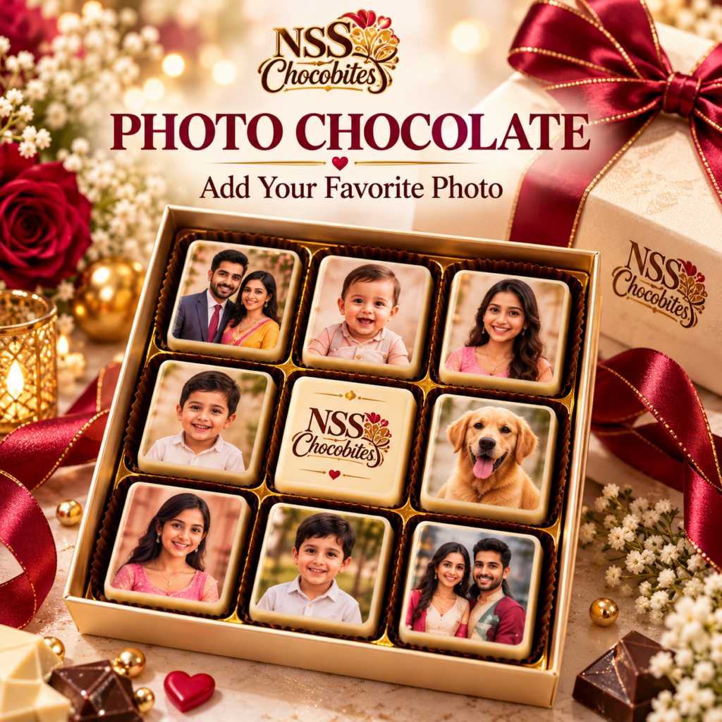 Photo customized chocolate in hyderabd
