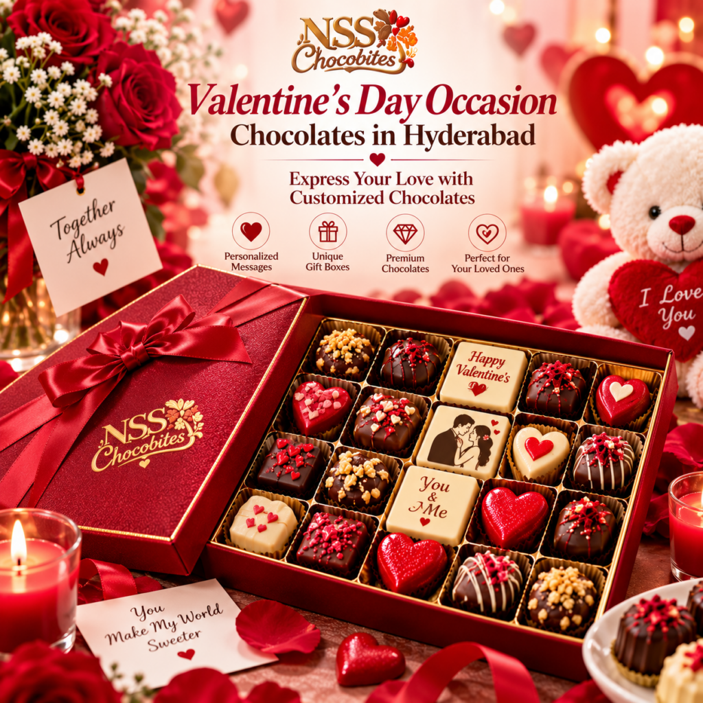 Valentines Occasion chocolate in hyderabad