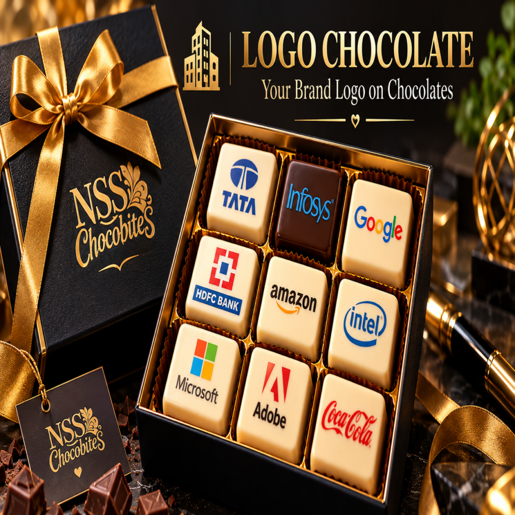 Logo customized chocolate in hyderabd